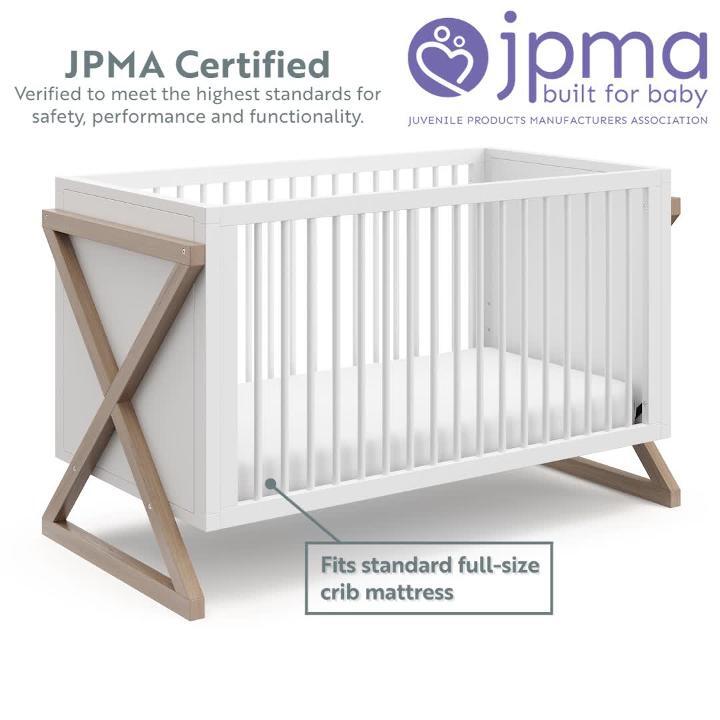 Storkcraft Equinox Gray 3 In 1 Convertible Crib 04524 G01 The Home Depot