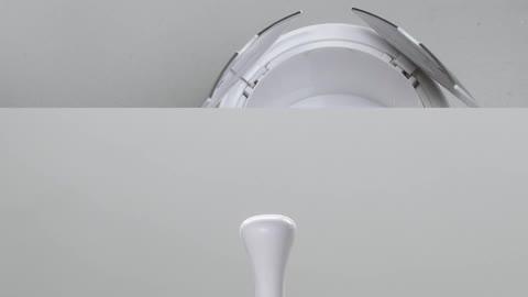 OXO Good Grips Stainless Steel/White Toilet Plunger