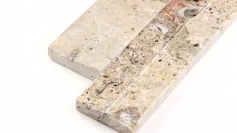 Exclusive MSI Picasso Ledger Panel 6 in. x 24 in. Natural Travertine Wall Tile (10 cases / 60 sq. ft. / pallet) Exclusive MSI Picasso Ledger Panel 6 in. x 24 in. Natural Travertine Wall Tile (10 cases / 60 sq. ft. / pallet)
