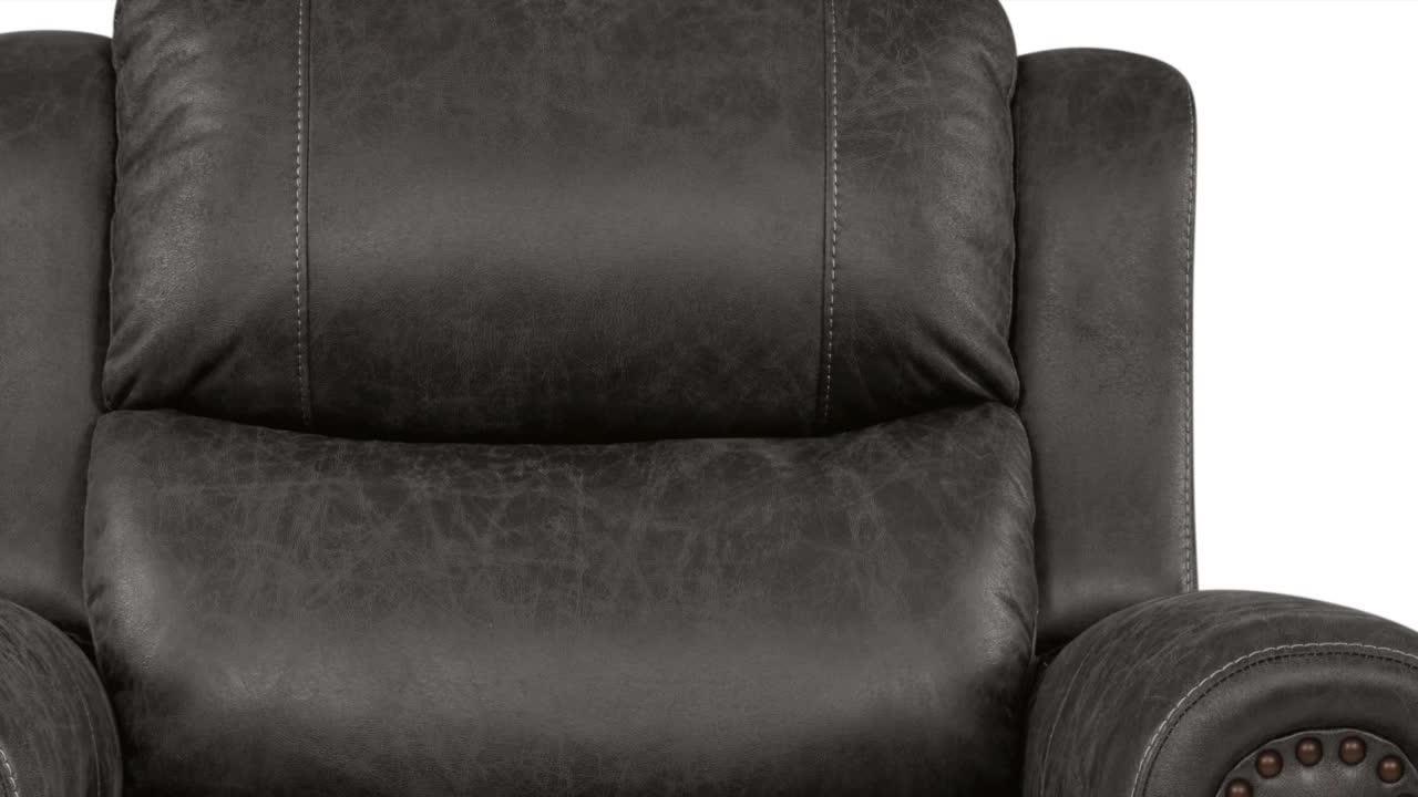 Distressed faux best sale leather chair