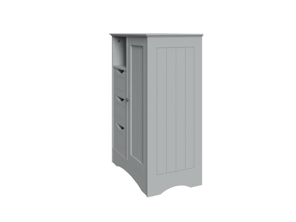 RiverRidge Home Ashland Tall Cabinet in Gray