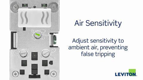 Humidity Sensor Fan Speed Control Wall Switch 5 Amp Ventilation Single-Pole LED 