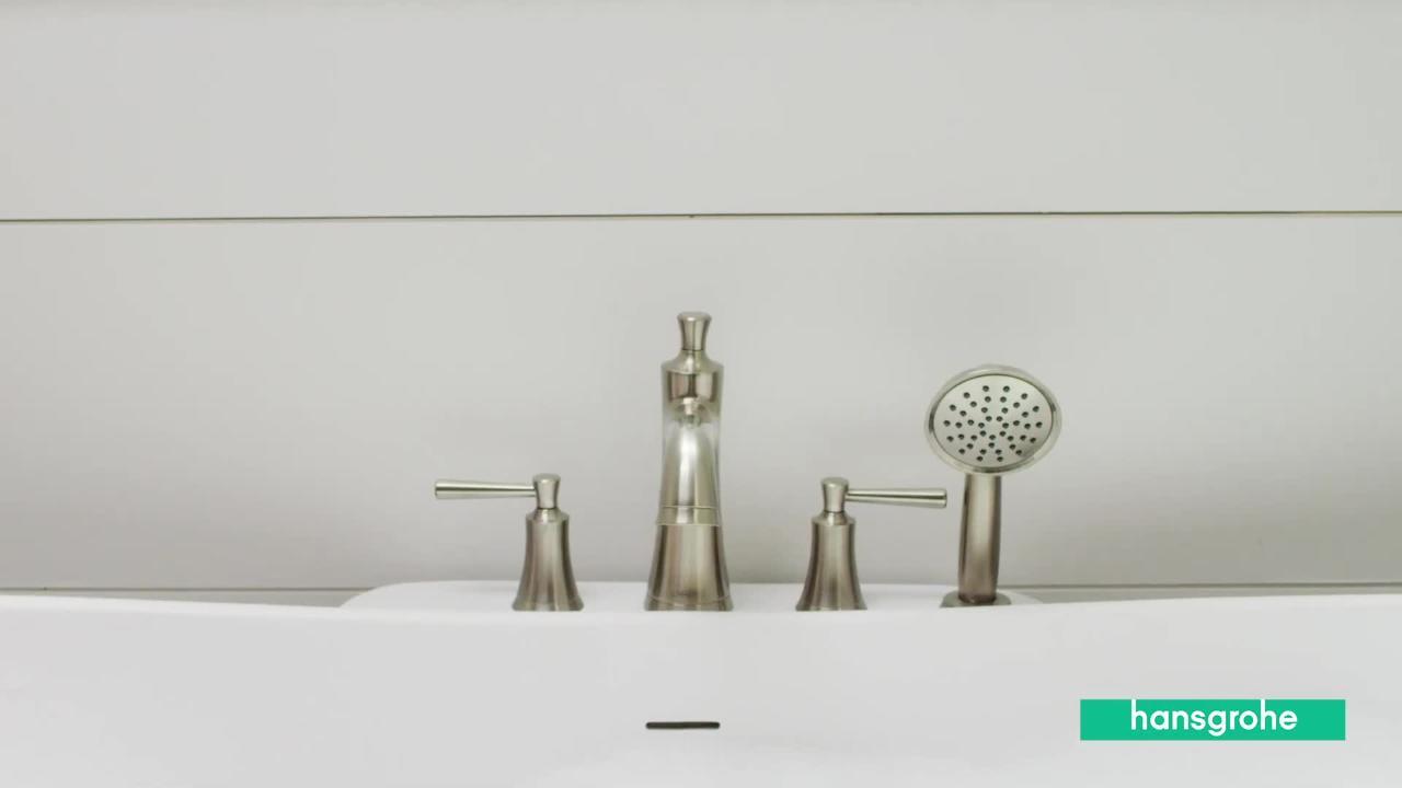 Hansgrohe Joleena Single Handle Single Hole Bathroom Faucet in