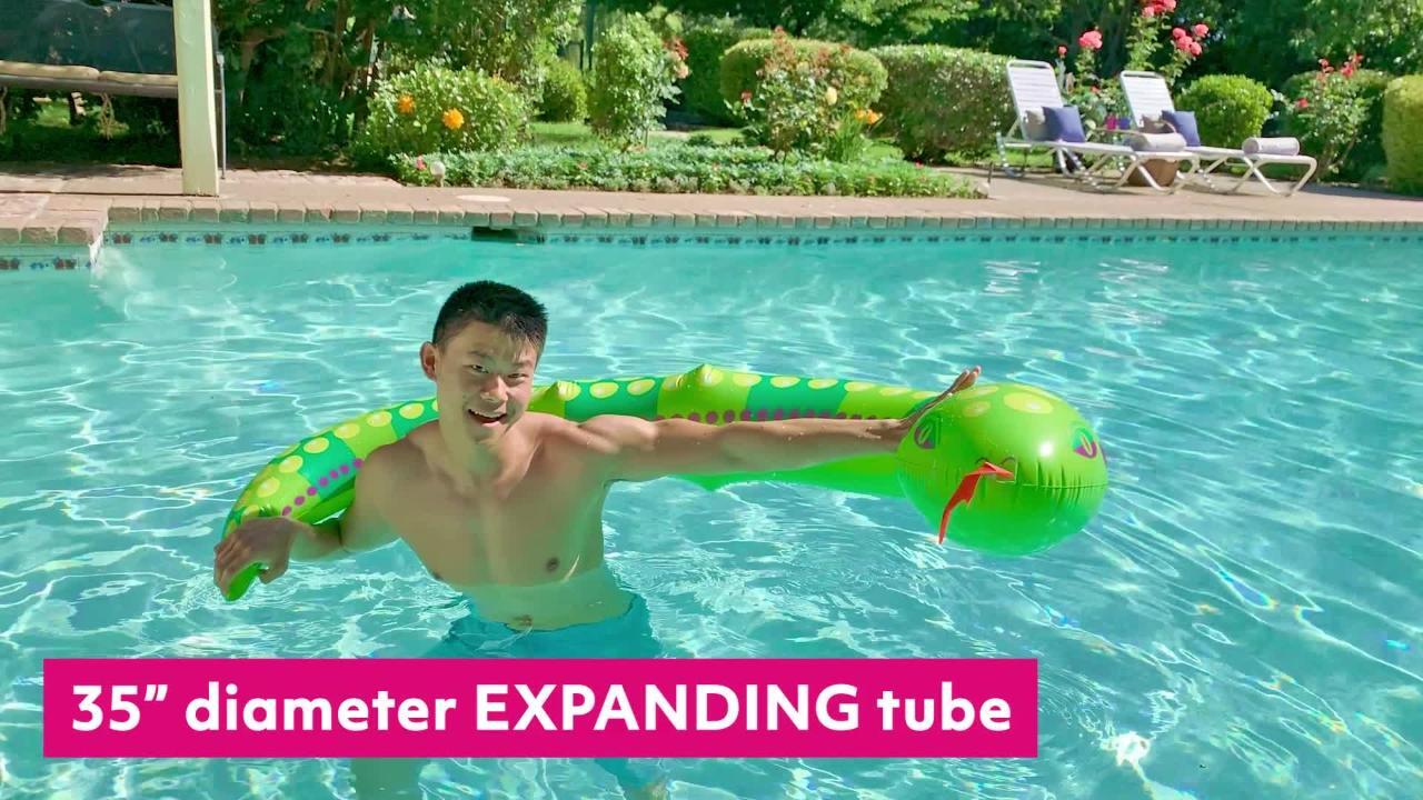 inflatable ring swimming pool