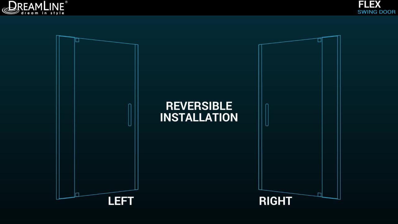 Flex 38 to 42 in. x 72 in. Framed Pivot Shower Door in Chrome Flex 38 to 42 in. x 72 in. Framed Pivot Shower Door in Chrome