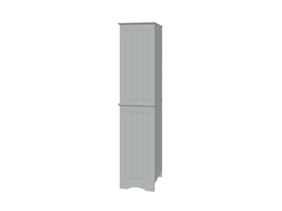 RiverRidge Home Ashland Tall Cabinet in Gray