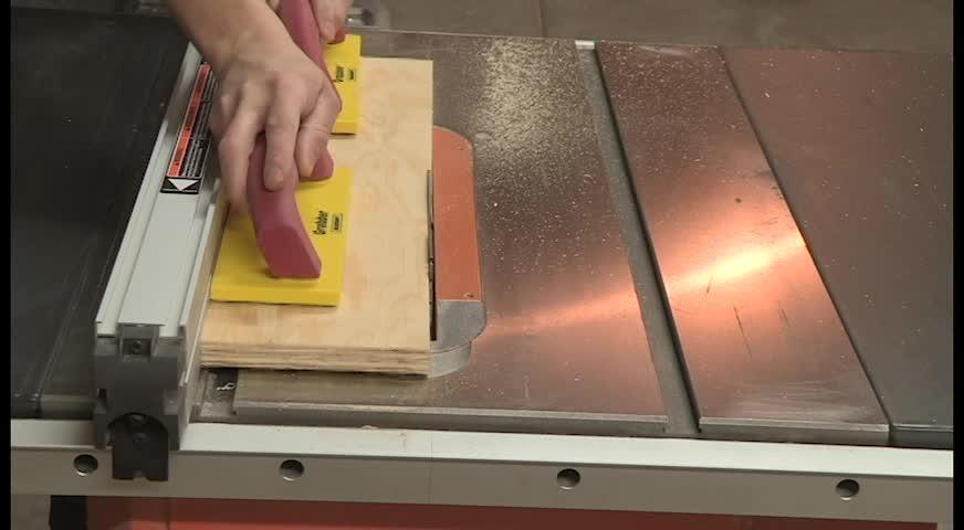 Safety V Groove Push Sticks for Table Saw 