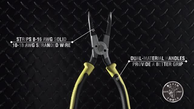 Klein Tools 8-3/8 in. All Purpose Pliers with Spring