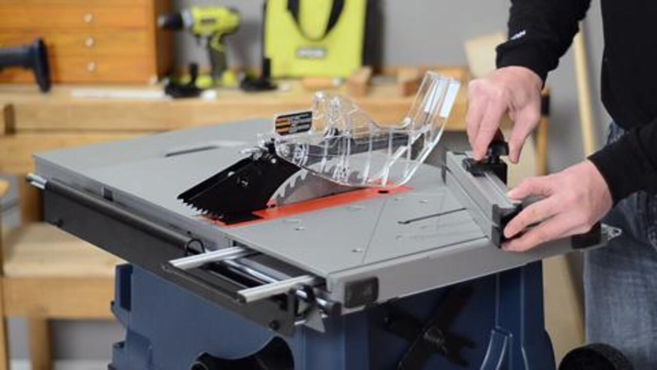RYOBI 15 Amp 10 in. Table Saw RTS10 - The Home Depot