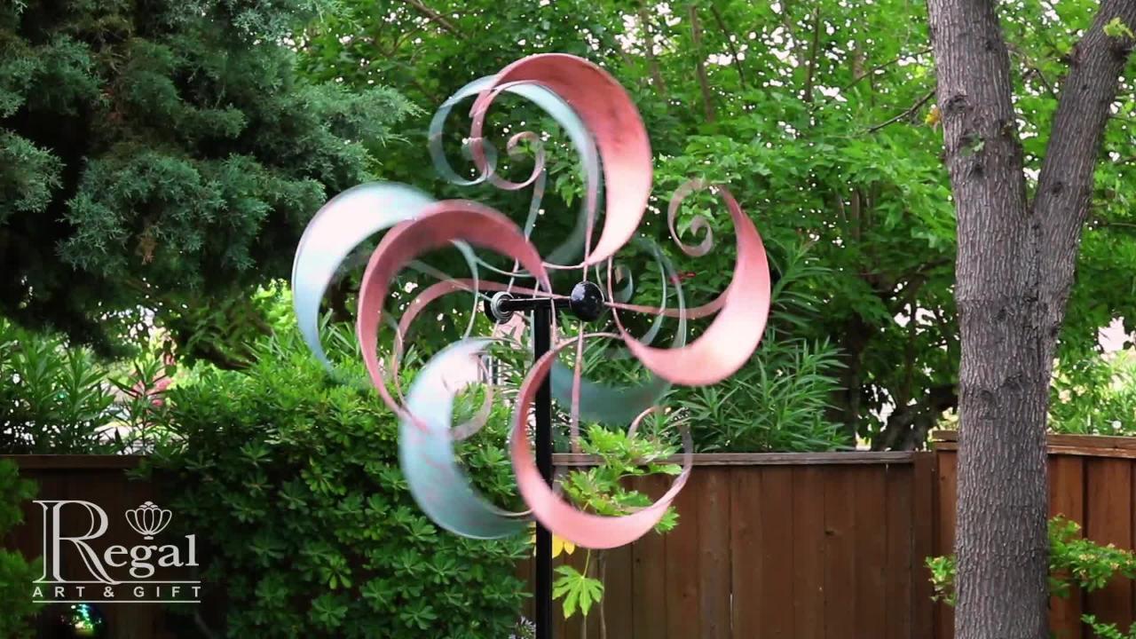 Regal Art & Gift 19-inch Peacock Wind Spinner