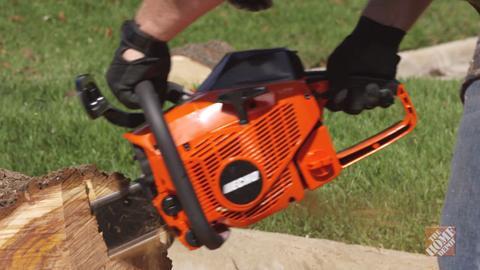 ECHO 24 in. 66.8 cc Gas 2-Stroke Rear Handle Professional Chainsaw