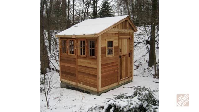 Outdoor Living Today SSGS88 Sunshed Garden Shed, 8' x 8