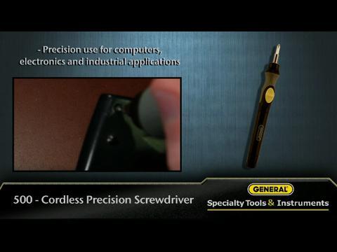 Powered precision online screwdriver