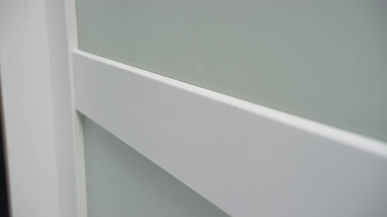 32 in. x 80 in. MODA Primed PMT1055 Solid Core Wood Interior Door Slab w/Translucent Glass 32 in. x 80 in. MODA Primed PMT1055 Solid Core Wood Interior Door Slab w/Translucent Glass