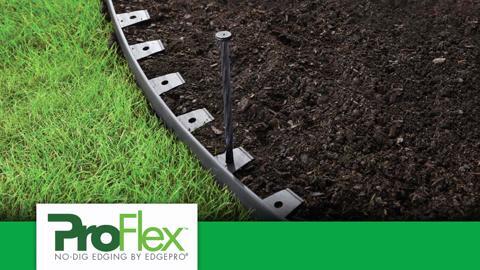 Proflex No Dig 100 Ft Heavy Duty Edging Kit 3100 100c The Home Depot