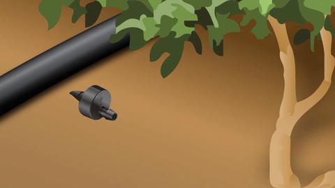 Rain Bird T70-500S Drip Irrigation Distribution Tubing Black for sale online 