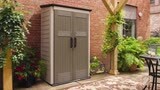 Rubbermaid Big Max 6 ft. 3 in. x 4 ft. 8 in. Resin Storage Shed 1967672 -  The Home Depot