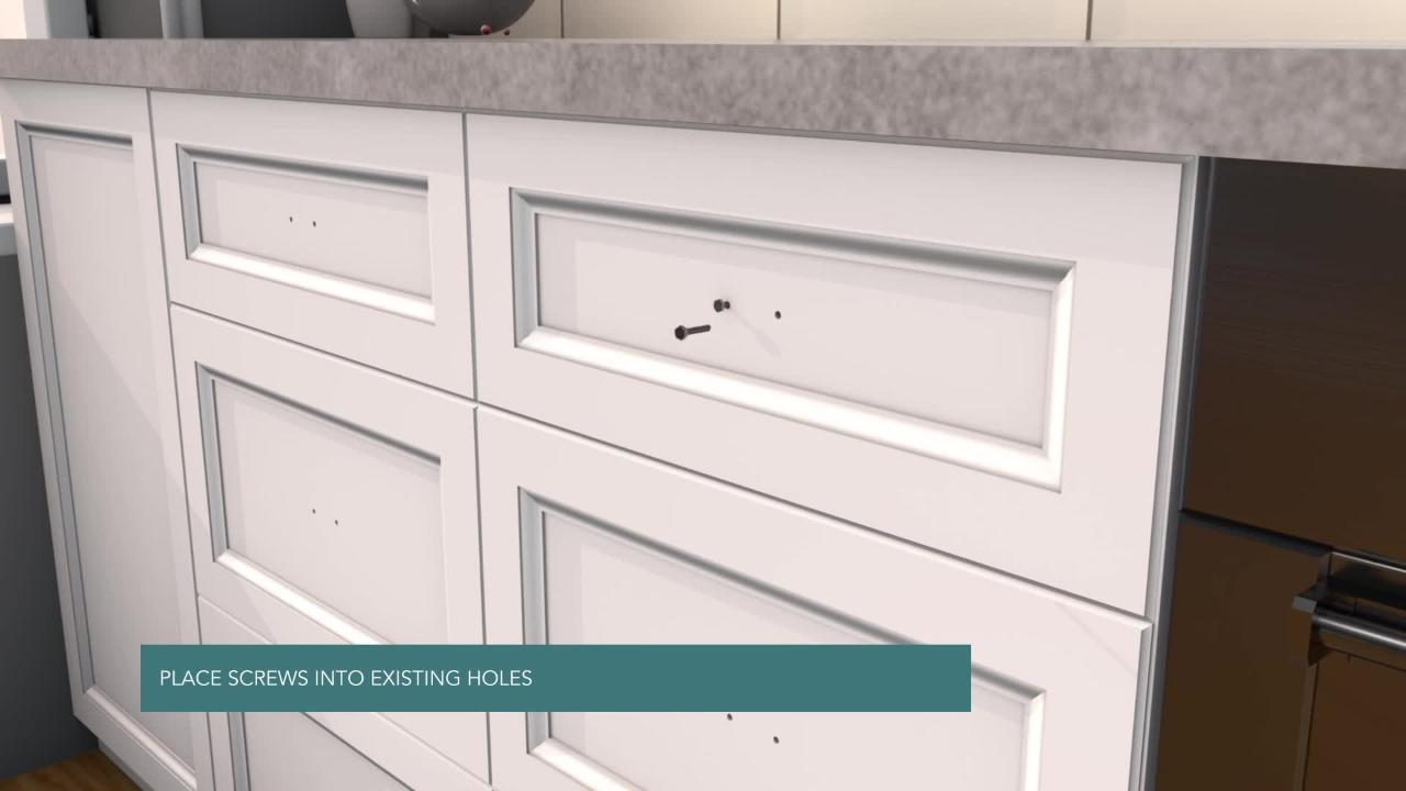 Matte Black Mist Drawer Pulls