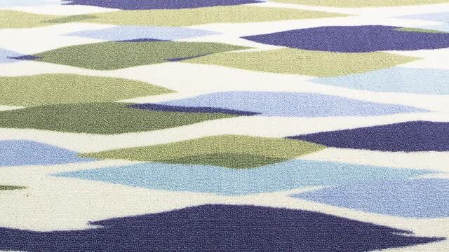 Waverly Sun & Shade Bits & Pieces Contemporary Retro & Shade Bits & Pieces Seaglass Indoor/Outdoor Area Rug by Nourison 6'6 x 6'6 Waverly Sun & Shade Bits & Pieces Contemporary Retro & Shade Bits & Pieces Seaglass Indoor/Outdoor Area Rug by Nourison 6'6 x 6'6