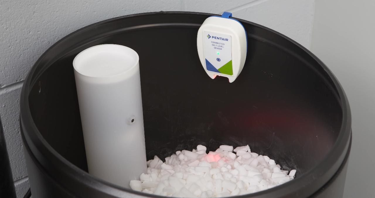 Installs in Any Brine Tank Salt Level Sensor EZsalt Sensor 2.0 Wi-Fi Enabled Smart Device Low Salt Level Alerts Water Softener Salt Level Monitor Made in USA…
