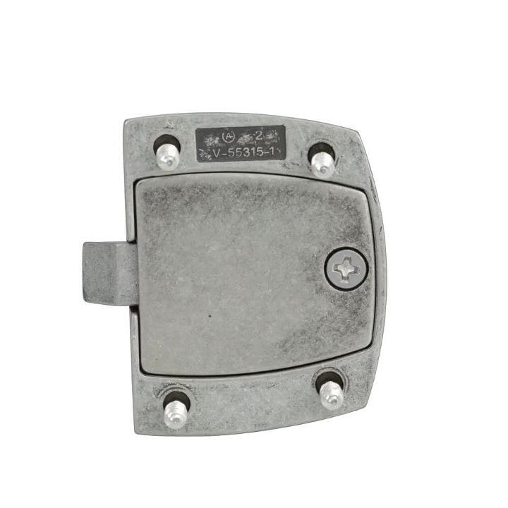 Highland Ridge 1-3/16 in (30 mm) Center-to-Center Aged Pewter Cabinet Door Latch Highland Ridge 1-3/16 in (30 mm) Center-to-Center Aged Pewter Cabinet Door Latch