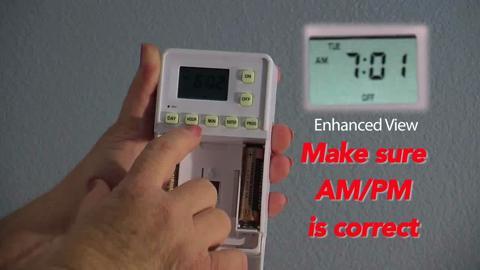 AutoChron - Wireless Programmable Wall Switch Timer - White