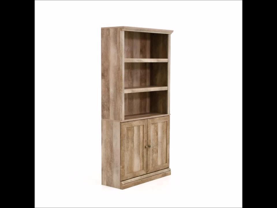 Sauder lintel online oak bookcase