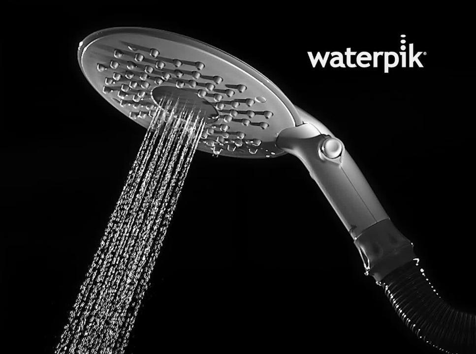 1-Spray 2 in. Single Wall Mount Handheld Shower Head in White 1-Spray 2 in. Single Wall Mount Handheld Shower Head in White