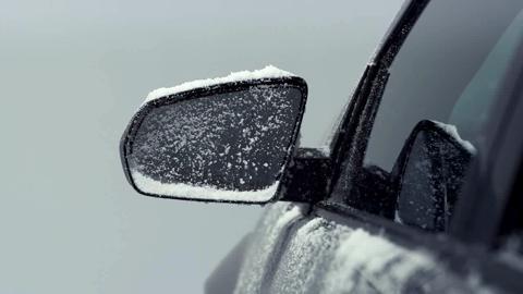 Husky Car Windscreen Snow Frost Ice Scraper with Soft Grip + De