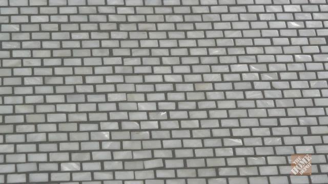 Ivy Hill Tile Mother of Pearl Mini Brick Pattern 11-1/4 in