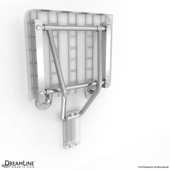 Dreamline folding best sale shower seat