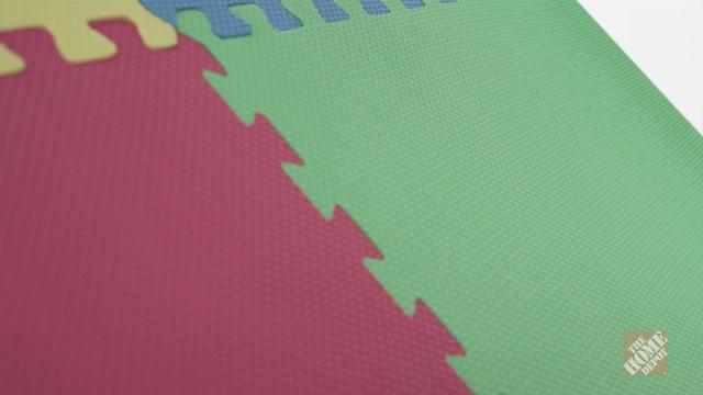  24 Pcs (4x6 Arrangement) Multicolor Puzzle Floor Mats