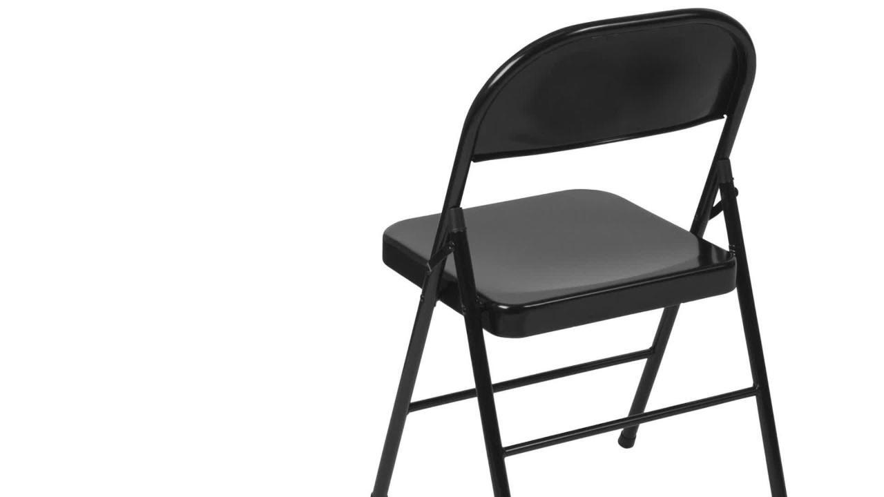 Carnegy Avenue - Beige Metal Outdoor Safe Folding Chair