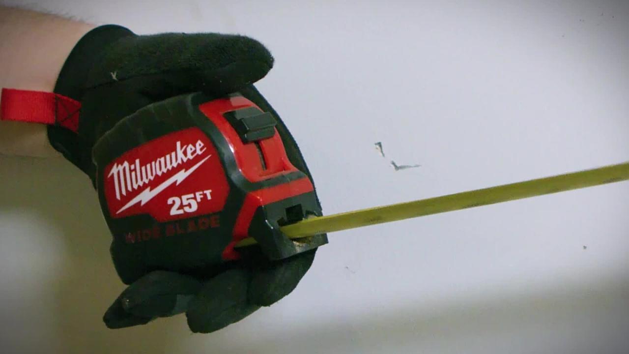 Milwaukee 40 ft. x 1-5/16 in. Wide Blade Tape Measure with 17 ft. Reach  48-22-0240 The Home Depot