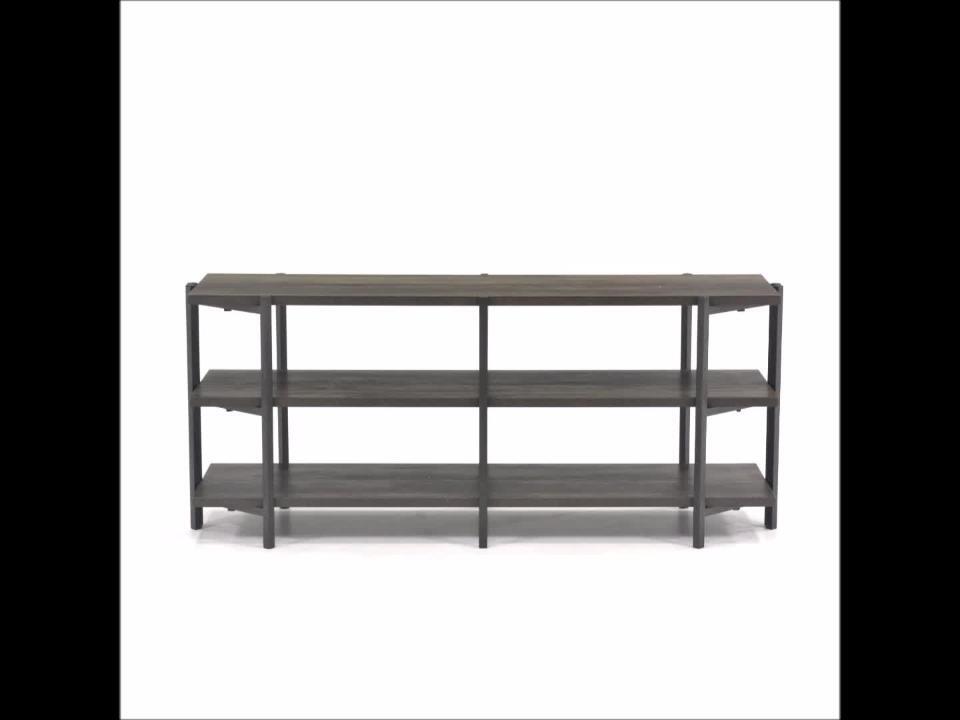 T.V Thannon 60in Medium Ash TV Console | Whalen Furniture