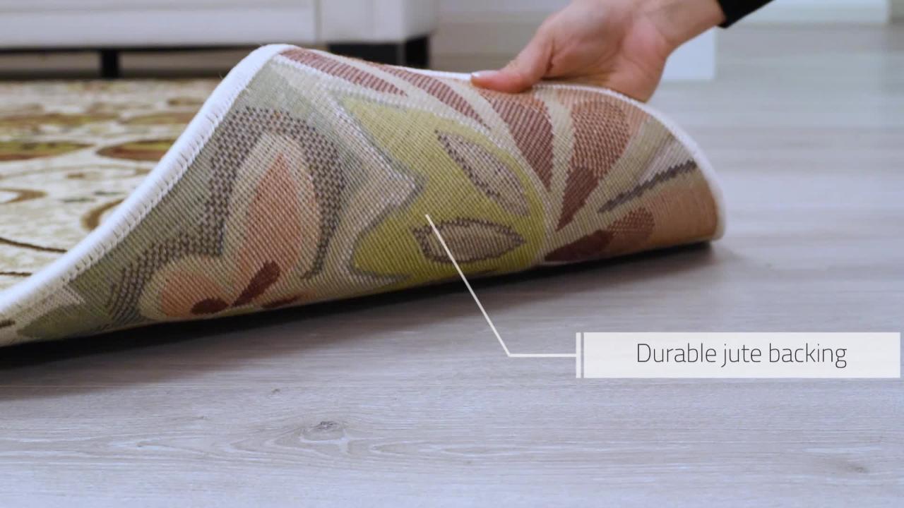 Tayse Rugs Capri Abstract Ivory 8 ft. x 10 ft. Indoor Area Rug