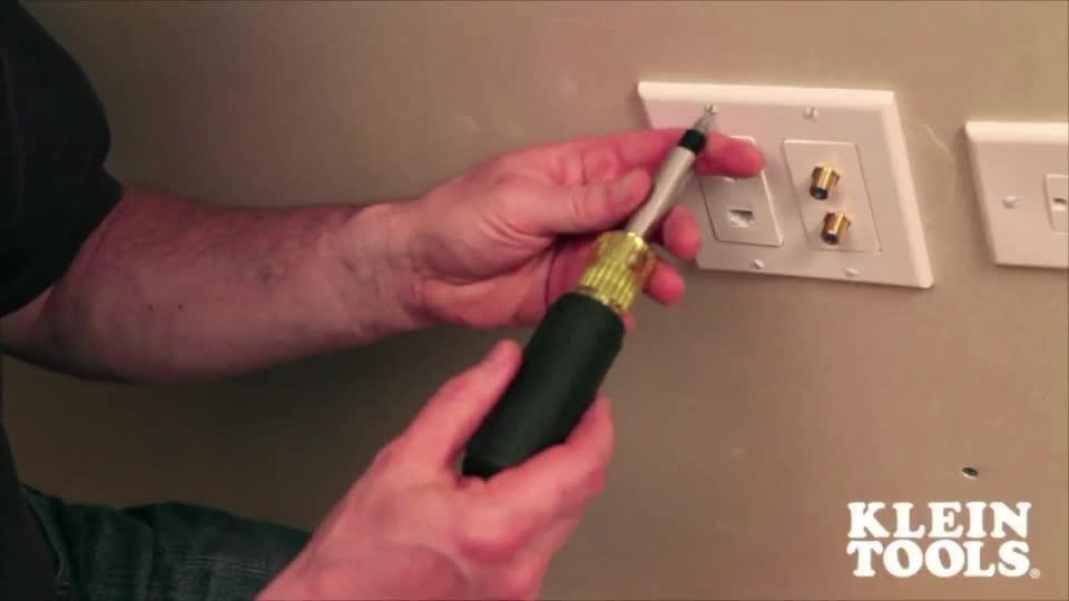 12-3/4 in. Punchdown Multi-Bit Screwdriver 12-3/4 in. Punchdown Multi-Bit Screwdriver