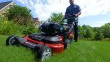 TimeMaster 30 in. Briggs Stratton Personal Pace Self Propelled Walk Behind Gas Lawn Mower with Spin Stop