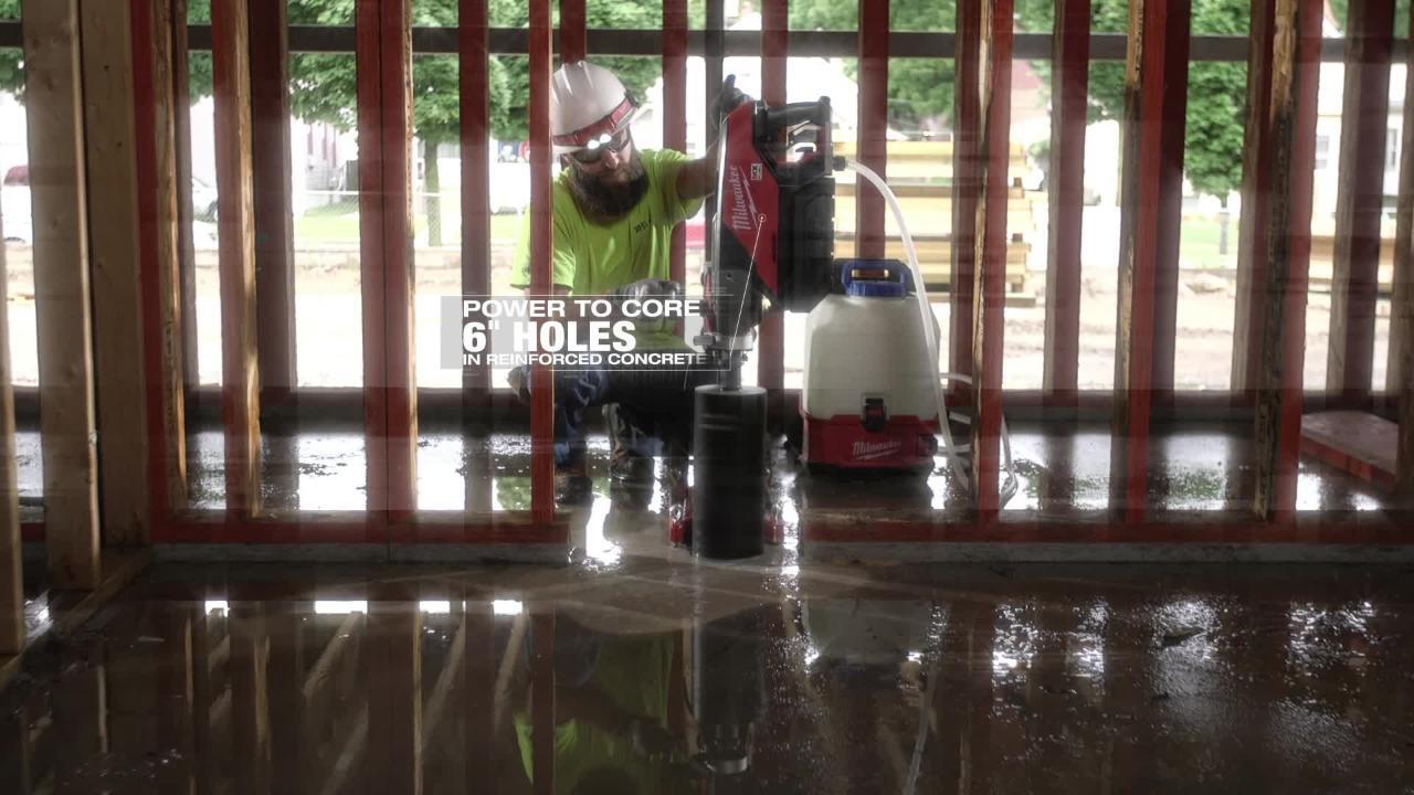 Milwaukee MX FUEL Li-Ion Cordless Handheld Core Drill Kit with One