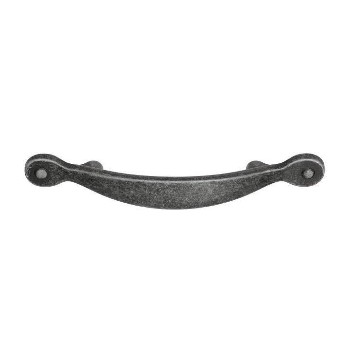 Inspirations 3 in (76 mm) Wrought Iron Dark Drawer Pull