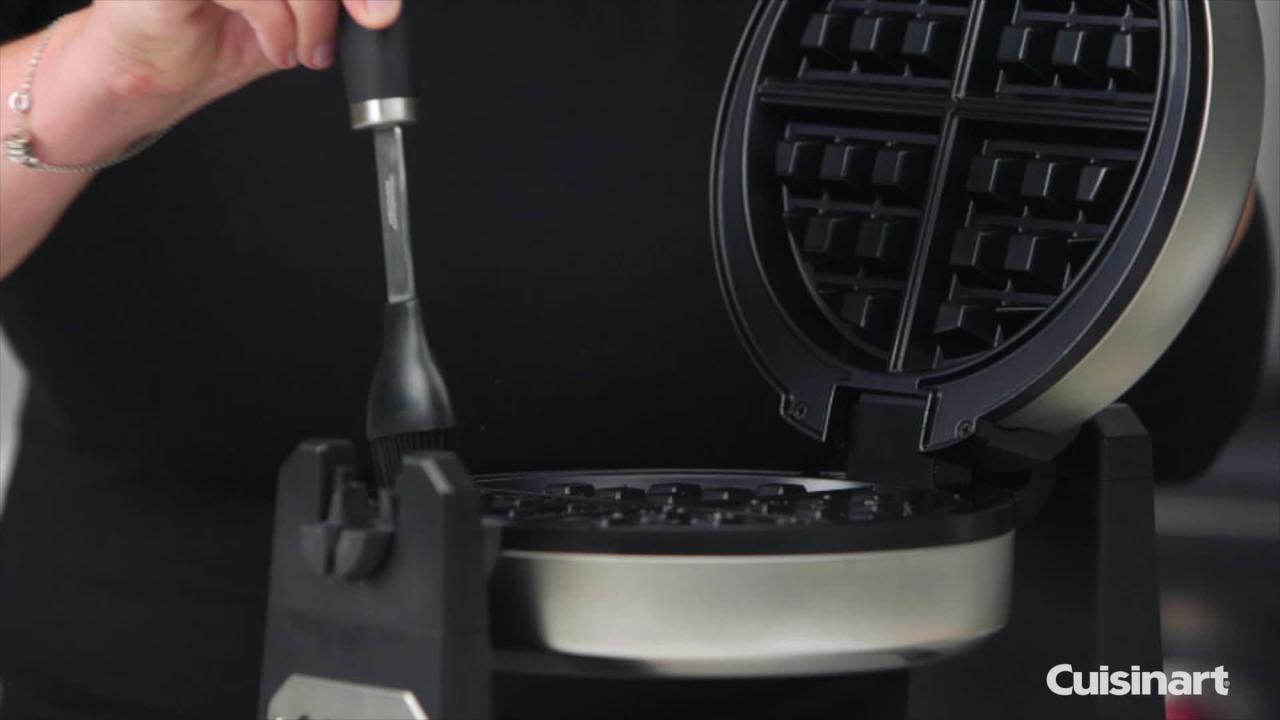 cuisinart f10 waffle maker