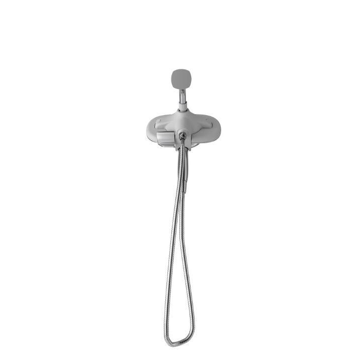 Spectra 4-spray 9.5 in. Dual Shower Head and Handheld Shower Head in Chrome Spectra 4-spray 9.5 in. Dual Shower Head and Handheld Shower Head in Chrome