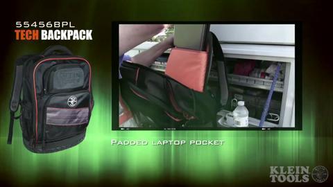 14 in. Tradesman Pro Organizer Technichian's Jobsite Backpack with Laptop  Pocket