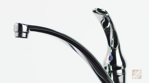 Foundations Single-Handle Standard Kitchen Faucet in Chrome