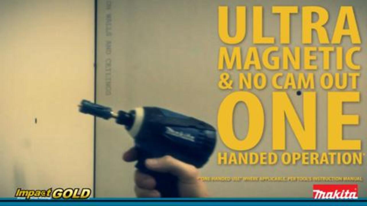 Makita Impact Torsion Depot Holder GOLD The Bit Insert B-35097 Home - Ultra-Magnetic