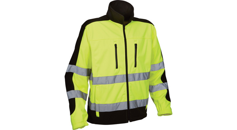 Utility Pro Men's Class 3 High Visibility Softshell Jacket with Teflon ...