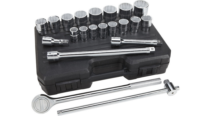 Klutch 3/4in.-Drive Socket Set, 21-Pc., SAE | Northern Tool