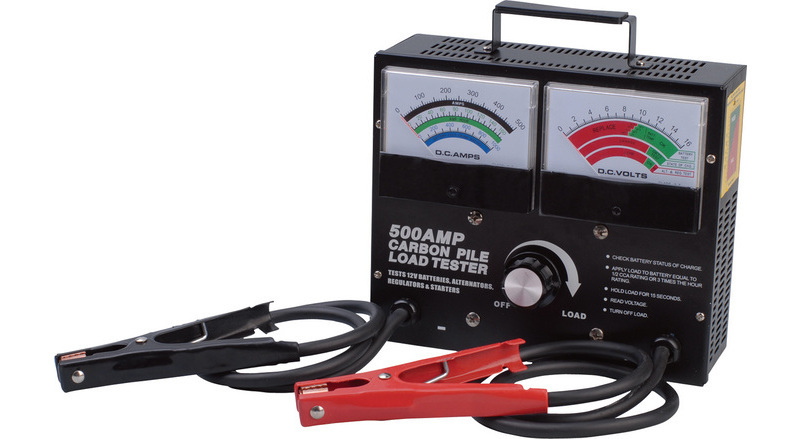 Ironton Battery/Carbon Pile Load Tester, 500 Amps