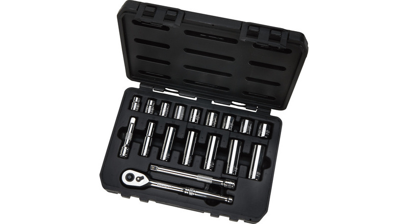 Klutch 3/8in.-Drive Socket Set, 18-Pc., Metric | Northern Tool