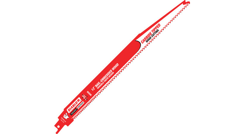 Freud Diablo Carbide Tipped Reciprocating Saw Blade 12in. 6 TPI Model DS1206CW Northern Tool